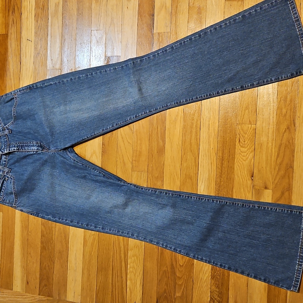 Perfect Waist Bootcut LEVI’S 525 Jeans Size 32/34 - Picture 4 of 11